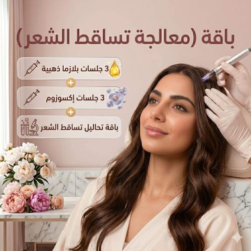 باقة معالجة تساقط الشعر