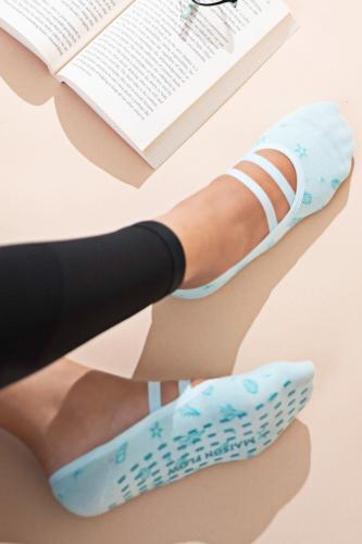 Shell Tide Modern Ballerina Grip Socks