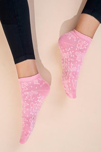 Bow Belle Classic Grip Socks