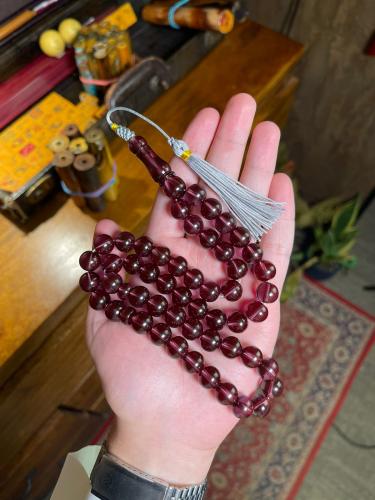 مسباح زعفراني بنفسجي فاتح كركوشة تفصال