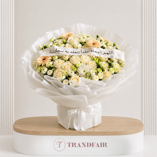 A bouquet of purity of feelings