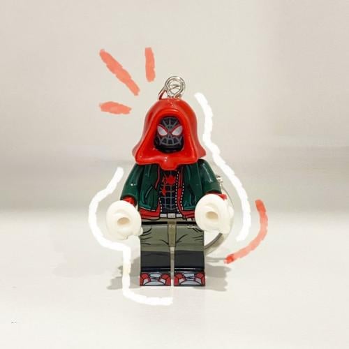 Miles Morales Spider-Man Keychain