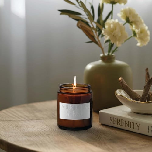 شمعة واحة الخزامى