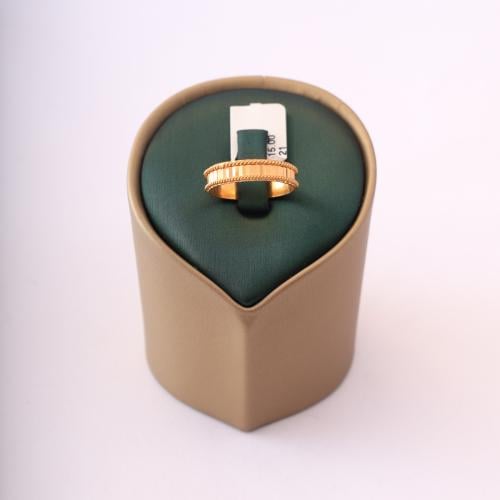 خاتم ذهب عيار 21