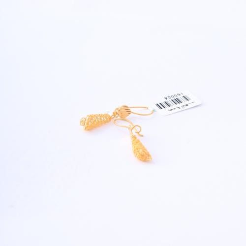 حلق ذهب عيار 21