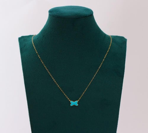 عقد ذهب عيار 18 االاكثر طلباً