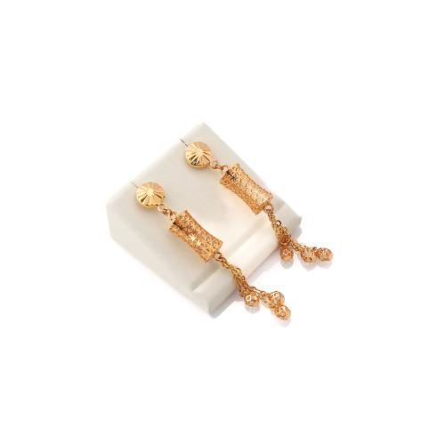 حلق ذهب عيار 21