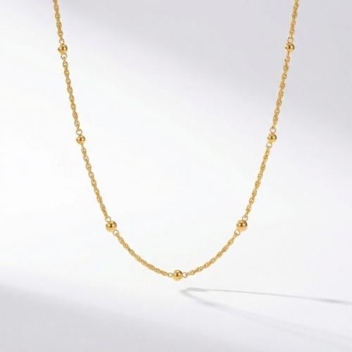 عقد ذهب صافي عيار 21