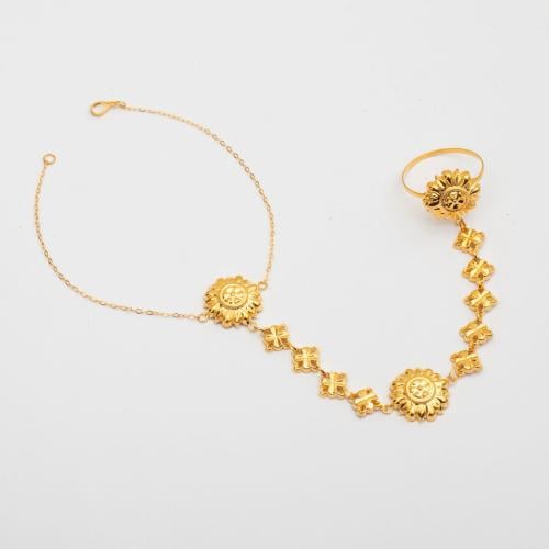 كف كرسي جابر ذهب عيار 21