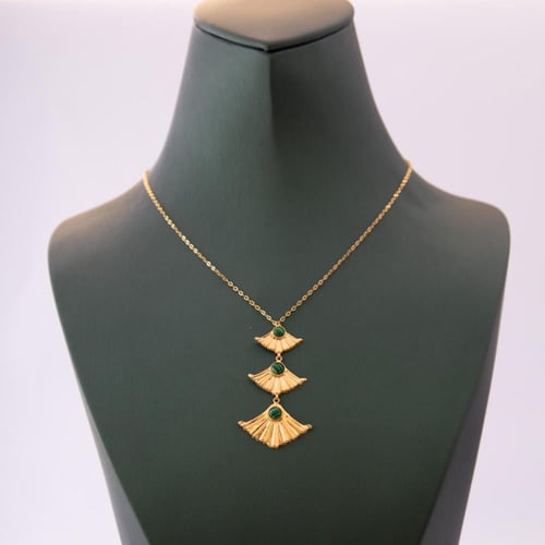 عقد البراشي ذهب عيار 21