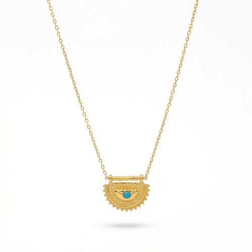 عقد البراشي ذهب عيار 21