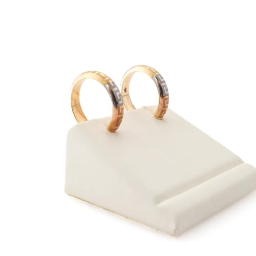 حلق ذهب عيار 21