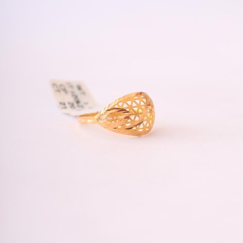 خاتم ذهب عيار 21