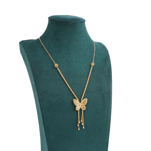 عقد ذهب عيار 21