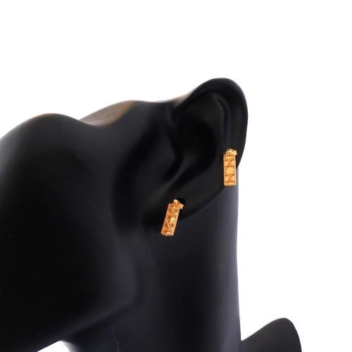 حلق ذهب عيار 21