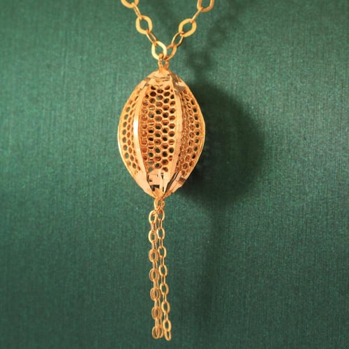 عقد ذهب صافي عيار 21