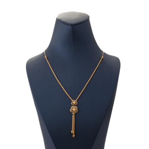 عقد ذهب عيار 21