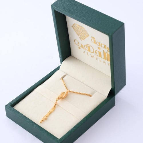 عقد ذهب عيار 21