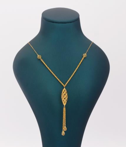 عقد ذهب عيار 21 y2