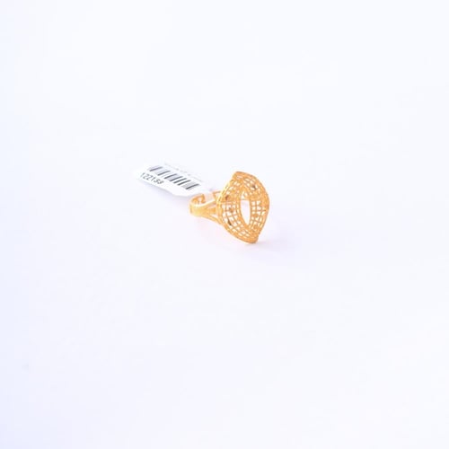 خاتم ذهب عيار 21