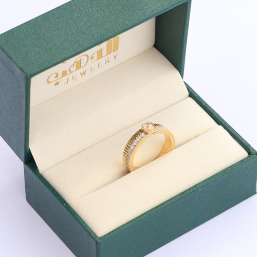 خاتم ذهب عيار 18