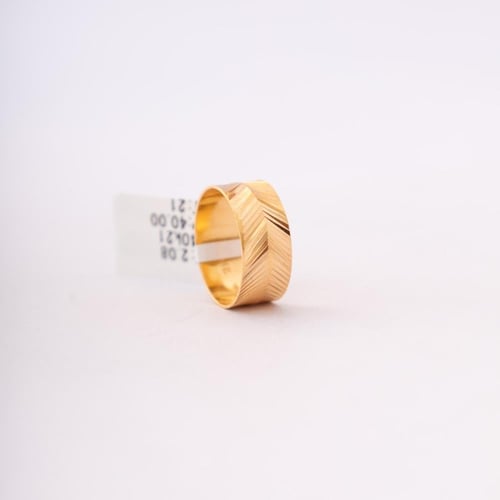 خاتم ذهب عيار 21