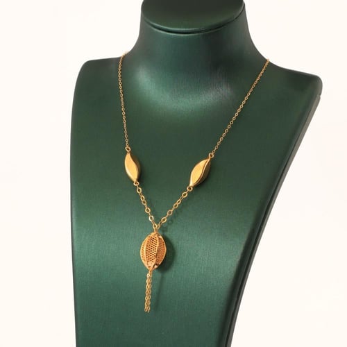 عقد ذهب صافي عيار 21