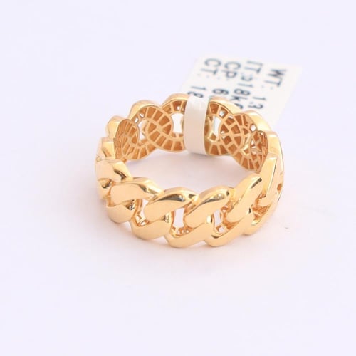 نصف طقم اسواره و خاتم عيار 21