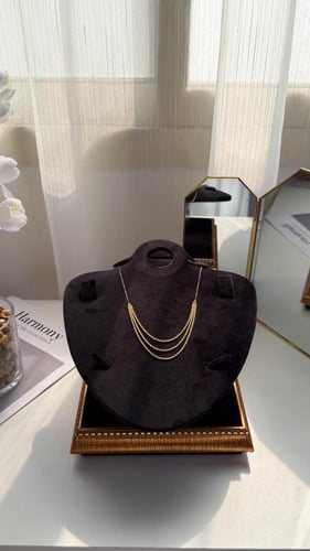 سحر المها عقد ذهب عيار 21