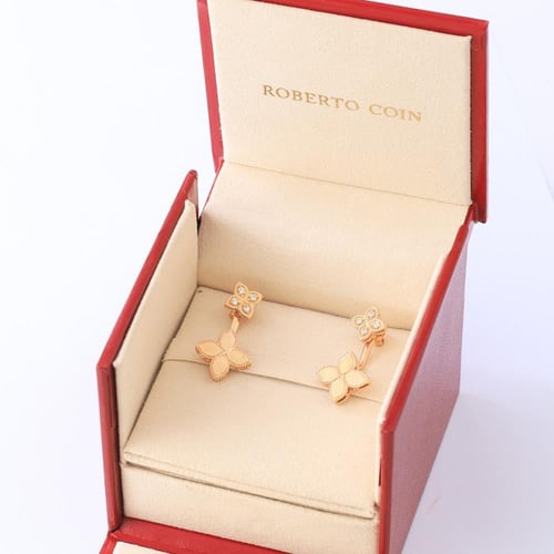 حلق ذهب عيار 18