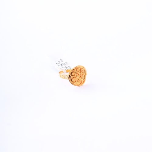 خاتم ذهب عيار 21