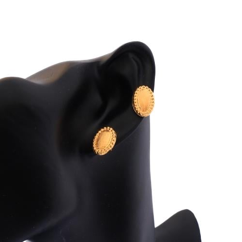 حلق ذهب عيار 21