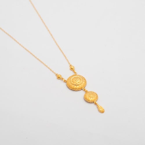 عقد كرسي جابر ذهب عيار 21