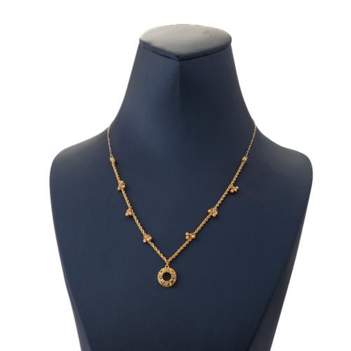 عقد ذهب عيار 21