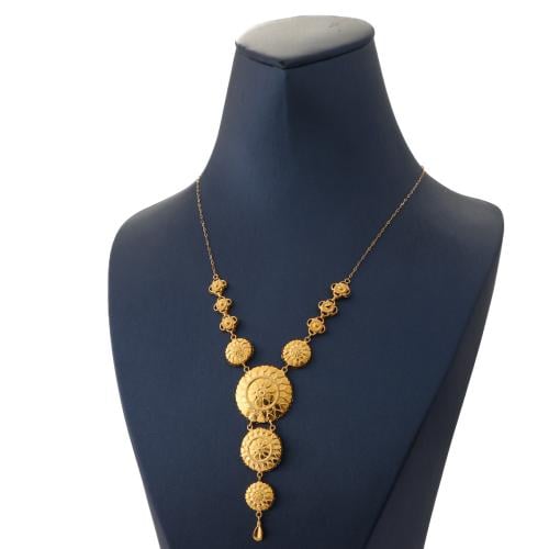 عقد كرسي جابر ذهب عيار 21