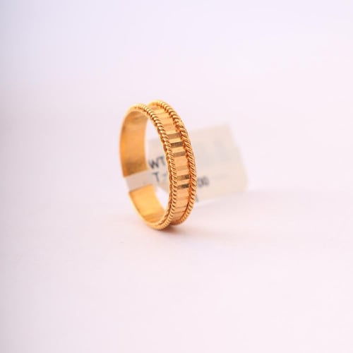 خاتم ذهب عيار 21