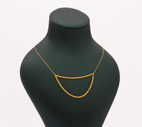 عقد المبروم المقاس الصغير عيار 21