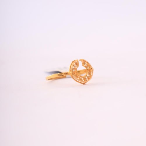 خاتم ذهب عيار 21