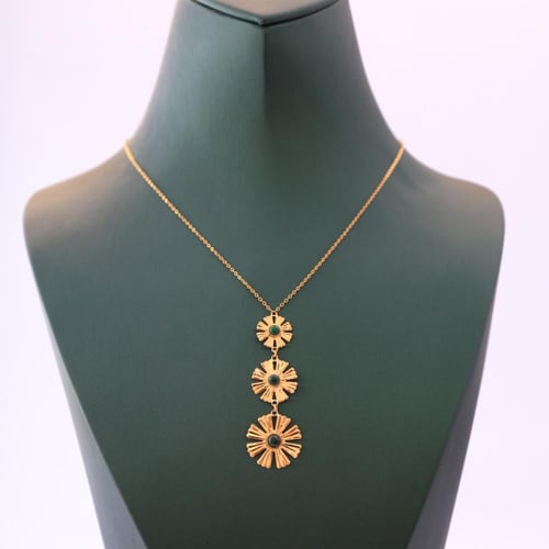 عقد ذهب البراشي عيار 21