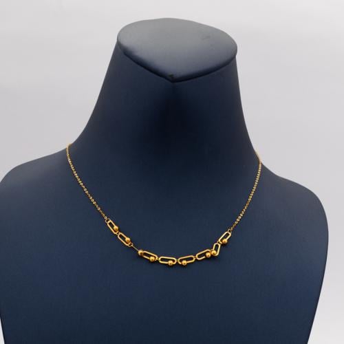 عقد ذهب عيار 21