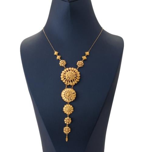 عقد كرسي جابر ذهب عيار 21