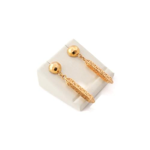 حلق ذهب عيار 21