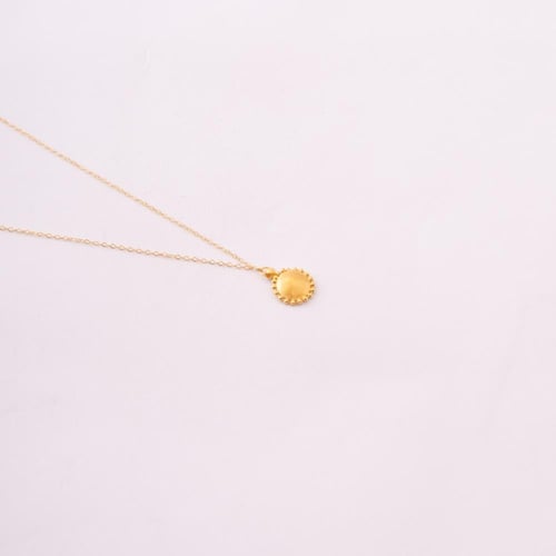 عقد ذهب عيار 21