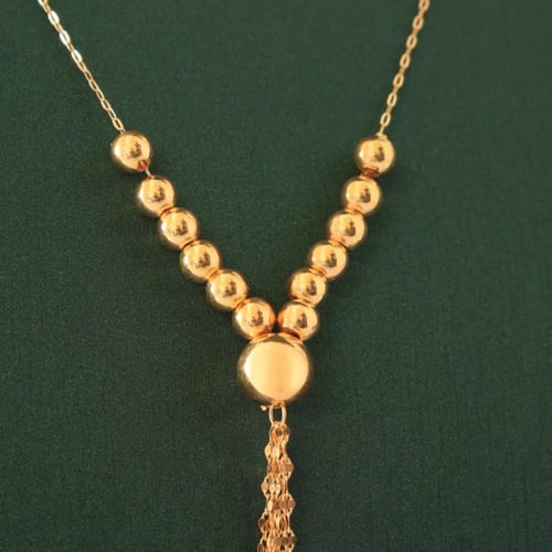 عقد بابلز ذهب صافي عيار 21