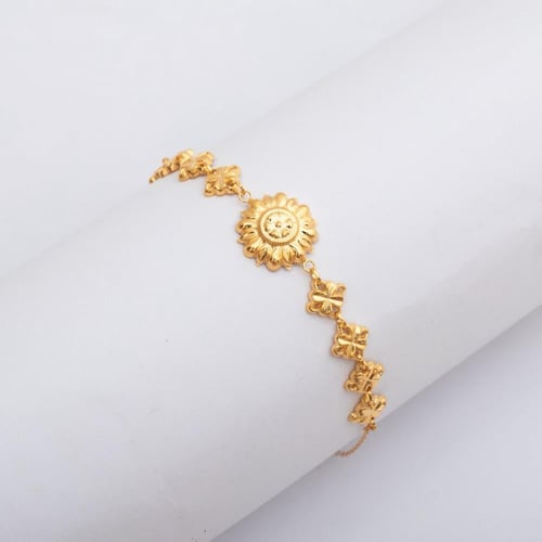 اسوارة كرسي جابر ذهب عيار 21 الاكثر طلباً