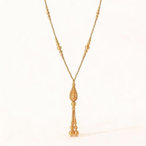 عقد ذهب صافي عيار 21