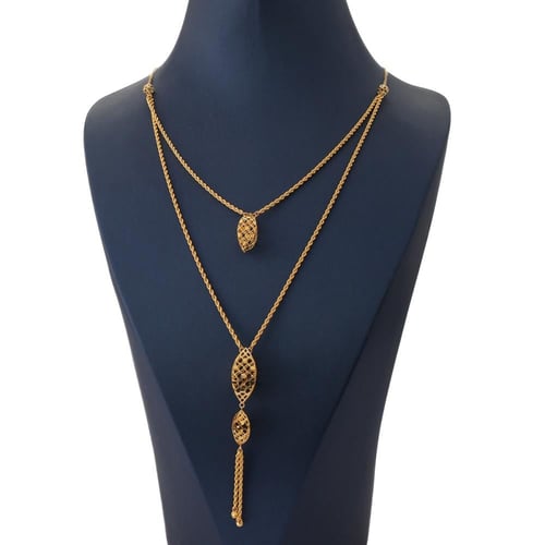 عقد ذهب عيار 21