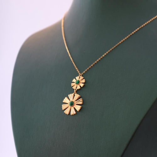 عقد ذهب البراشي عيار 21