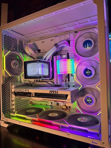 تركيب جهاز الكمبيوتر