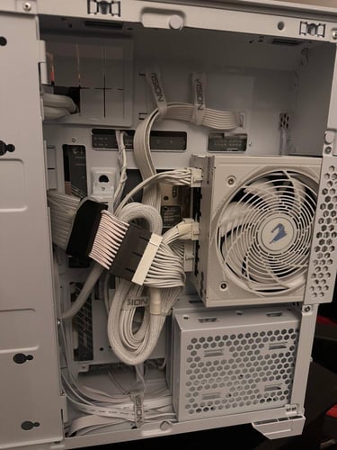 تركيب جهاز الكمبيوتر